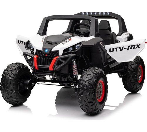 Дитяча акумуляторна машинка Баггі UTV-MX 2000N Біла Дитяча акумуляторна машинка Баггі UTV-MX 2000N Біла