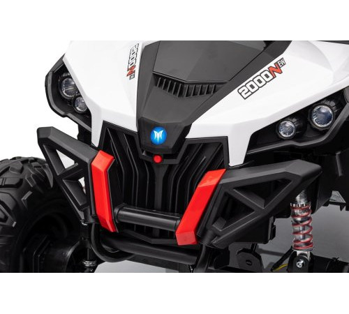 Дитяча акумуляторна машинка Баггі UTV-MX 2000N Біла Дитяча акумуляторна машинка Баггі UTV-MX 2000N Біла