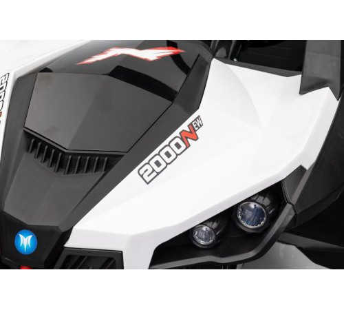 Дитяча акумуляторна машинка Баггі UTV-MX 2000N Біла Дитяча акумуляторна машинка Баггі UTV-MX 2000N Біла