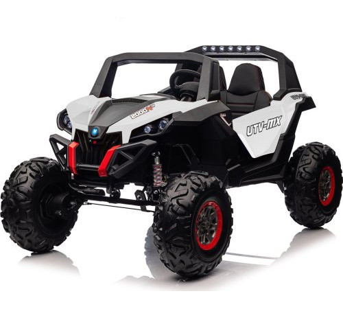 Дитяча акумуляторна машинка Баггі UTV-MX 2000N Біла Дитяча акумуляторна машинка Баггі UTV-MX 2000N Біла