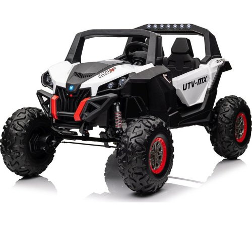 Дитяча акумуляторна машинка Баггі UTV-MX 2000N Біла Дитяча акумуляторна машинка Баггі UTV-MX 2000N Біла