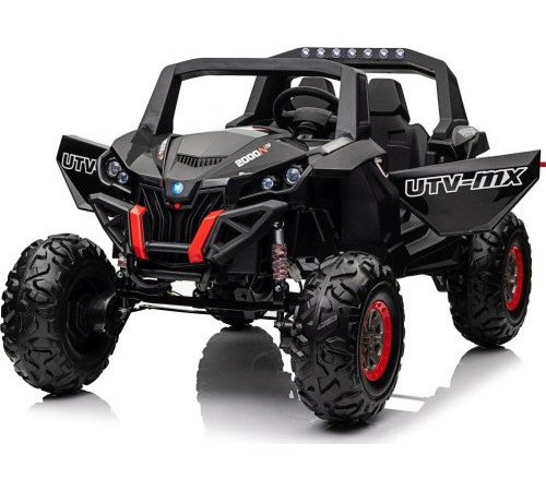 Дитяча акумуляторна машинка Баггі UTV-MX 2000N Чорна Дитяча акумуляторна машинка Баггі UTV-MX 2000N Чорна