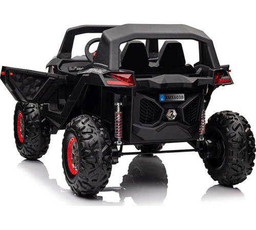 Дитяча акумуляторна машинка Баггі UTV-MX 2000N Чорна Дитяча акумуляторна машинка Баггі UTV-MX 2000N Чорна