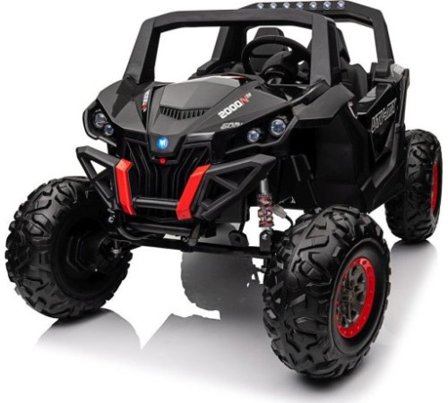 Дитяча акумуляторна машинка Баггі UTV-MX 2000N Чорна Дитяча акумуляторна машинка Баггі UTV-MX 2000N Чорна