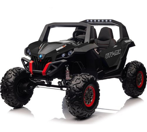 Дитяча акумуляторна машинка Баггі UTV-MX 2000N Чорна Дитяча акумуляторна машинка Баггі UTV-MX 2000N Чорна