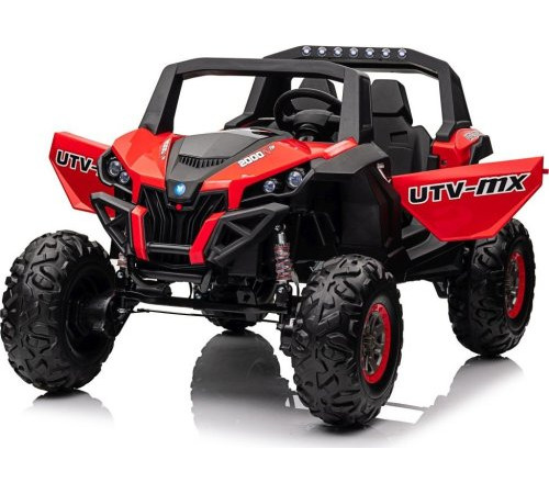 Дитяча акумуляторна машинка Баггі UTV-MX 2000N Червона Дитяча акумуляторна машинка Баггі UTV-MX 2000N Червона