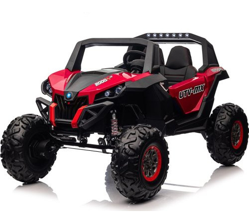 Дитяча акумуляторна машинка Баггі UTV-MX 2000N Червона Дитяча акумуляторна машинка Баггі UTV-MX 2000N Червона