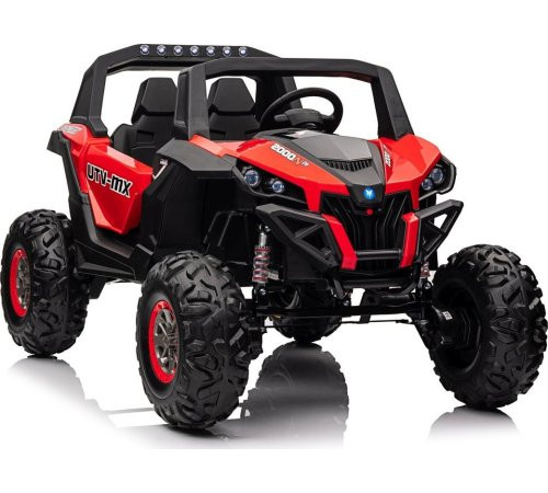 Дитяча акумуляторна машинка Баггі UTV-MX 2000N Червона Дитяча акумуляторна машинка Баггі UTV-MX 2000N Червона