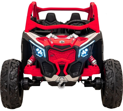 Дитяча акумуляторна машинка Баггі Maverick Turbo RR Червона