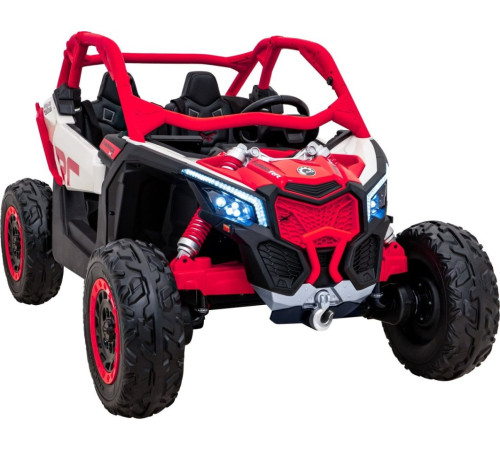 Дитяча акумуляторна машинка Баггі Maverick Turbo RR Червона