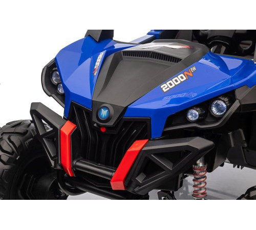 Дитяча акумуляторна машинка Баггі UTV-MX 2000N Синя Дитяча акумуляторна машинка Баггі UTV-MX 2000N Синя