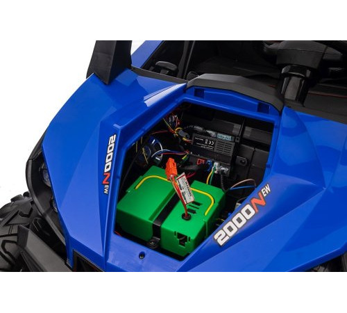 Дитяча акумуляторна машинка Баггі UTV-MX 2000N Синя Дитяча акумуляторна машинка Баггі UTV-MX 2000N Синя