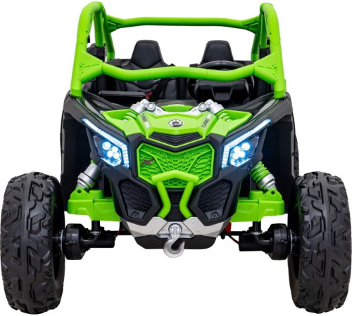 Дитяча акумуляторна машинка Баггі Maverick Turbo RR Green