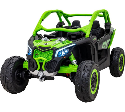 Дитяча акумуляторна машинка Баггі Maverick Turbo RR Green