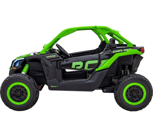 Дитяча акумуляторна машинка Баггі Maverick Turbo RR Green