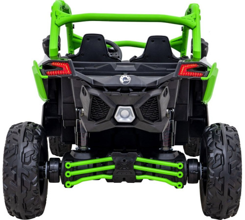 Дитяча акумуляторна машинка Баггі Maverick Turbo RR Green