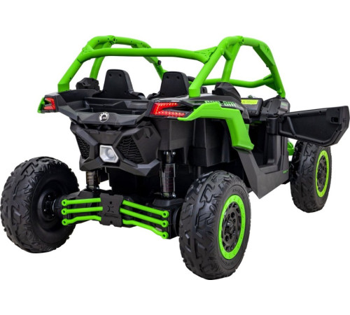Дитяча акумуляторна машинка Баггі Maverick Turbo RR Green
