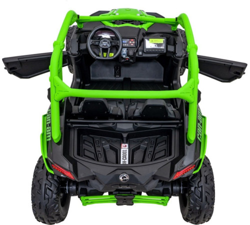 Дитяча акумуляторна машинка Баггі Maverick Turbo RR Green
