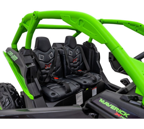 Дитяча акумуляторна машинка Баггі Maverick Turbo RR Green