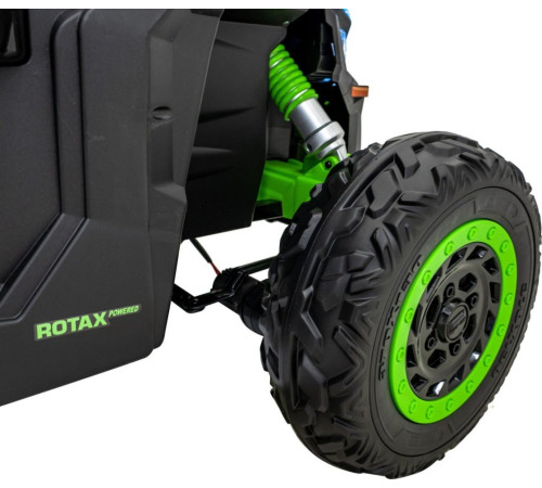 Дитяча акумуляторна машинка Баггі Maverick Turbo RR Green