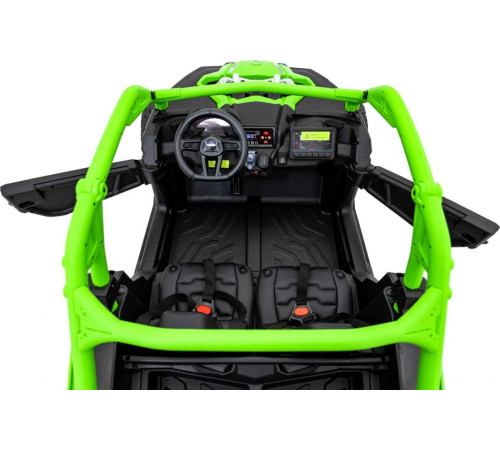 Дитяча акумуляторна машинка Баггі Maverick Turbo RR Green