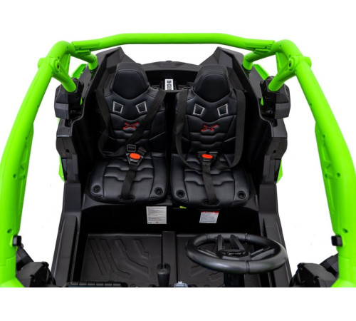 Дитяча акумуляторна машинка Баггі Maverick Turbo RR Green