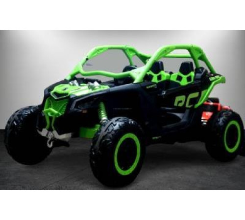 Дитяча акумуляторна машинка Баггі Maverick Turbo RR Green