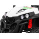 Дитячий акумуляторний баггі Grand Buggy Strong Lift. Білий