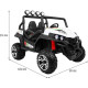 Дитячий акумуляторний баггі Grand Buggy Strong Lift. Білий