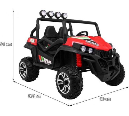 Дитячий акумуляторний баггі Grand Buggy Strong Lift. Червоний Дитячий акумуляторний баггі Grand Buggy Strong Lift. Червоний