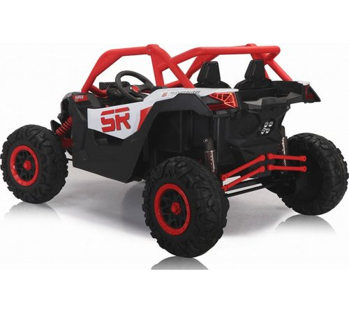 Дитяча акумуляторна машинка Баггі SR SUPER 66 Червона Дитяча акумуляторна машинка Баггі SR SUPER 66 Червона