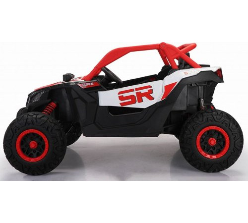 Дитяча акумуляторна машинка Баггі SR SUPER 66 Червона Дитяча акумуляторна машинка Баггі SR SUPER 66 Червона