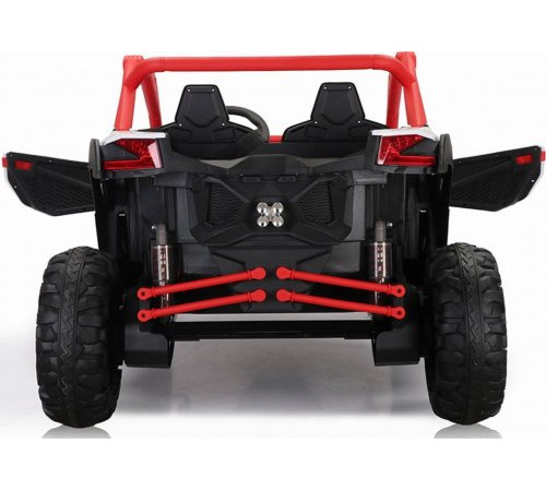 Дитяча акумуляторна машинка Баггі SR SUPER 66 Червона Дитяча акумуляторна машинка Баггі SR SUPER 66 Червона