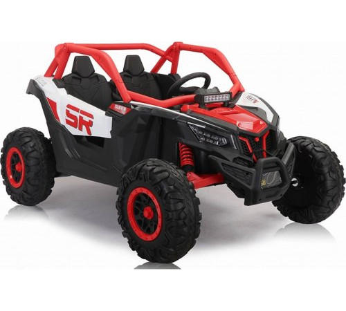Дитяча акумуляторна машинка Баггі SR SUPER 66 Червона Дитяча акумуляторна машинка Баггі SR SUPER 66 Червона