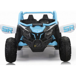 Дитяча акумуляторна машинка Баггі SR SUPER 66 Блакитна