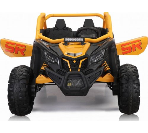 Дитяча акумуляторна машинка Баггі SR SUPER 66 Жовта