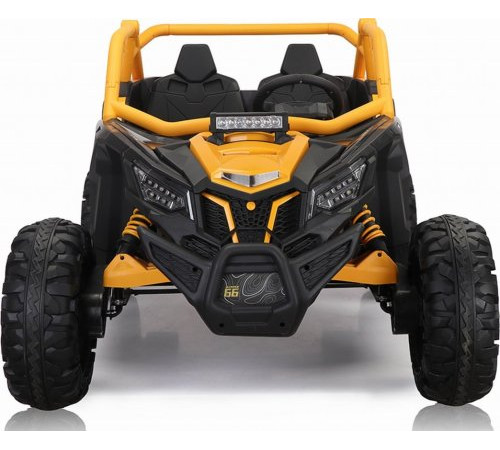 Дитяча акумуляторна машинка Баггі SR SUPER 66 Жовта