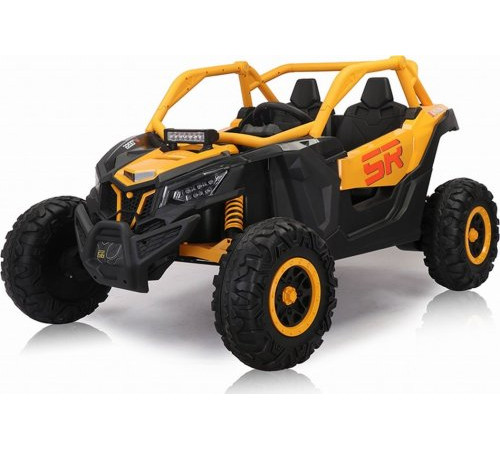 Дитяча акумуляторна машинка Баггі SR SUPER 66 Жовта