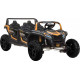 Дитяча акумуляторна машинка Баггі ATV RACING UTV2000 з літій-іонним акумулятором, помаранчева
