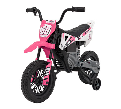 Дитячий акумуляторний мотоцикл PANTONE 361C Рожевий