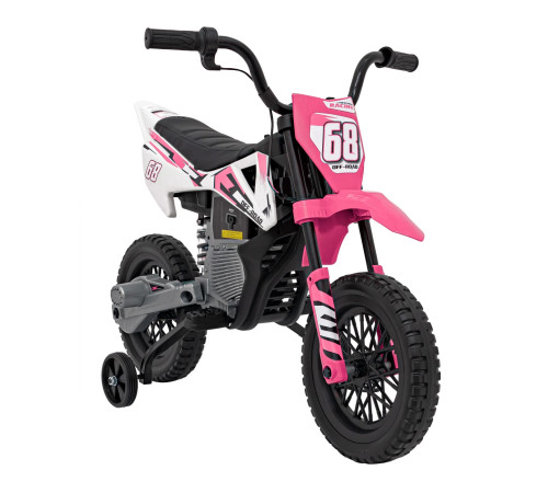 Дитячий акумуляторний мотоцикл PANTONE 361C Рожевий