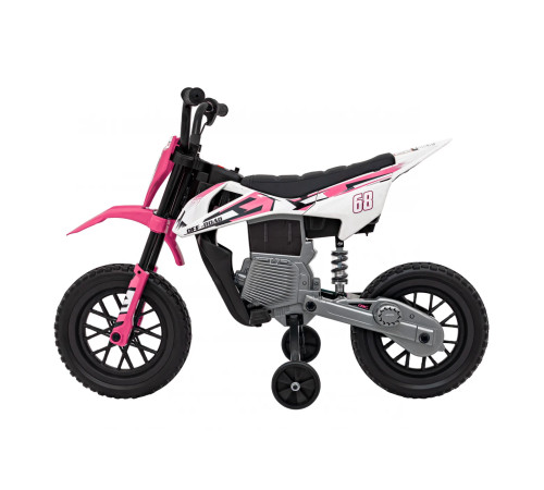 Дитячий акумуляторний мотоцикл PANTONE 361C Рожевий