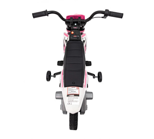 Дитячий акумуляторний мотоцикл PANTONE 361C Рожевий