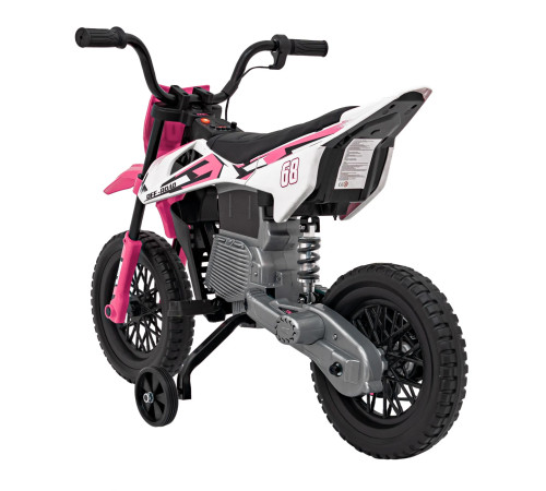 Дитячий акумуляторний мотоцикл PANTONE 361C Рожевий