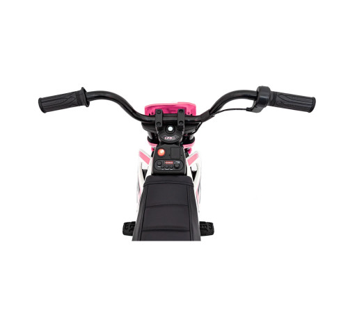 Дитячий акумуляторний мотоцикл PANTONE 361C Рожевий