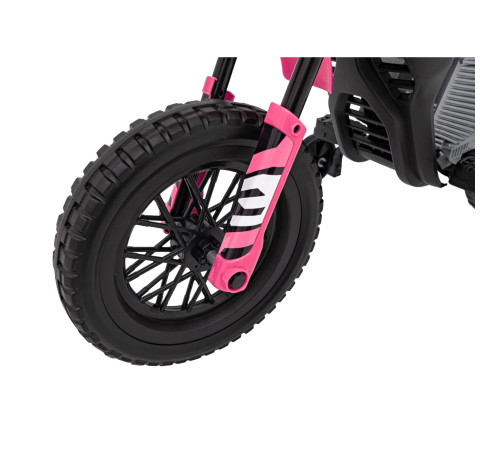 Дитячий акумуляторний мотоцикл PANTONE 361C Рожевий