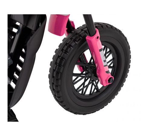 Дитячий акумуляторний мотоцикл PANTONE 361C Рожевий