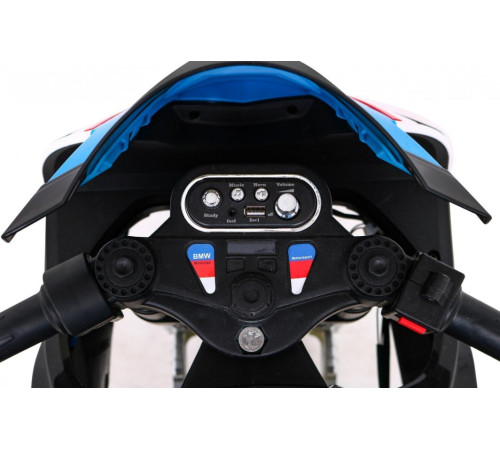 Дитячий акумуляторний мотоцикл BMW HP4 Синій Дитячий акумуляторний мотоцикл BMW HP4 Синій