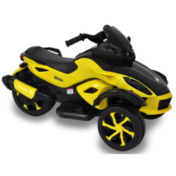 Дитячий електромотоцикл Spoko SP-610 жовтий