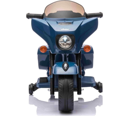 Дитячий акумуляторний мотоцикл Chopper INDIAN Синій Дитячий акумуляторний мотоцикл Chopper INDIAN Синій